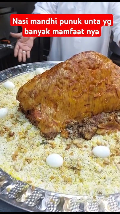 Jamaah umroh bisa coba makan punuk unta di restoran arafat kota madinah #food #foodie #arabianfood