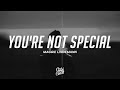 Maggie Lindemann - you&#39;re not special (Lyrics)