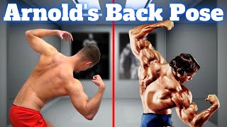 Arnold's 3/4 Back Pose | My Attempt