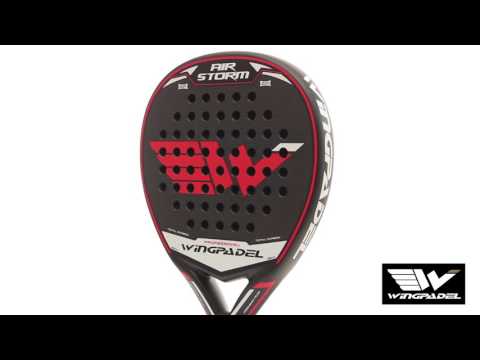 Pala Pádel Wingpadel Air Attack 2.0 + Protector + Grip - PADELEROS Chile