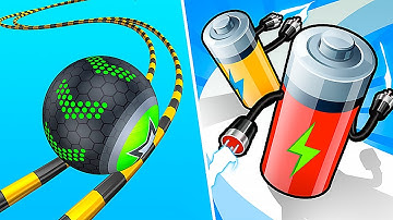 Going Balls ⚔️ Battery Run 3D- All Levels Update Gameplay Max Free Android, IOS - APK UPDATE!