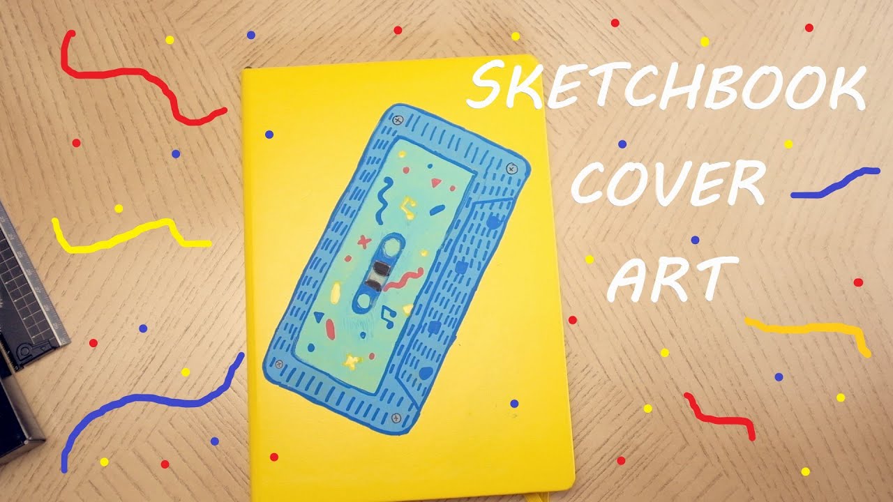 New Sketchbook Cover Art with Posca Pens! (New series) - YouTube