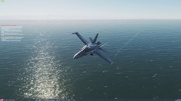 DCS World F/A-18 Carrier Takeoff & Landing