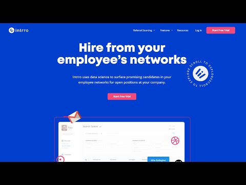 Intrro -  ადამიანური რესურსების მართვისა და რეკრუტინგის დამხმარე პლატფორმა