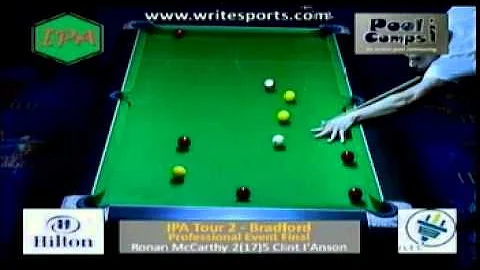 Bradford Pro Final - C I'Anson v Ronan McCarthy
