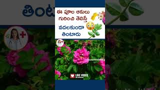 ?ఈ మూడు పూలు గురించి తెలుసుకోండి Telugu Health Tips shorts telugu telugunews ఆరోగ్యం sumantv