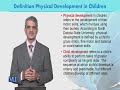 ECE202 Physical Development of the Child Lecture No 73
