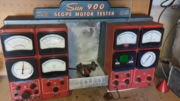 1950s Sun Automotive Tester