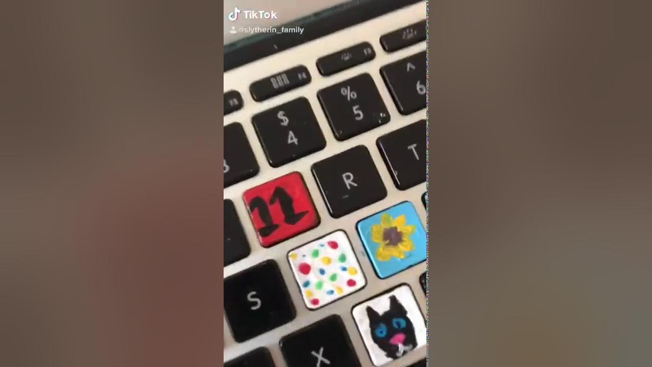 Day 18 of Painting my keyboard YouTube