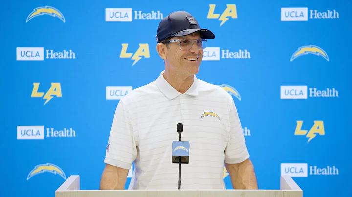 Harbaugh On Prep For Dak Prescott & Cowboys | LA Chargers