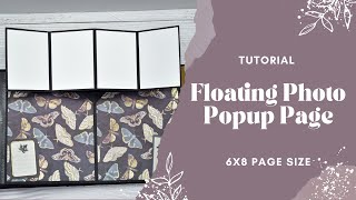 Floating Photo Page Popup Tutorial | Popup Mini Album Pages