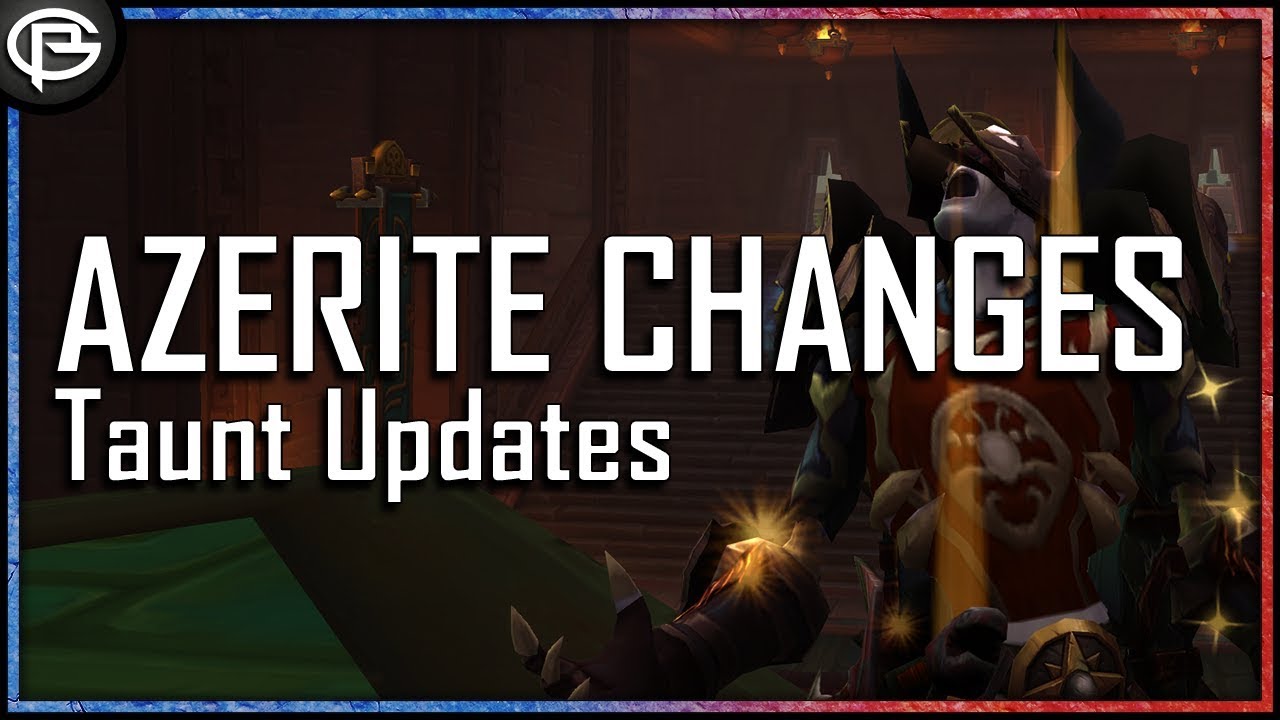 workshop cafe Threat Changes Clarified and Azerite Balance going forward