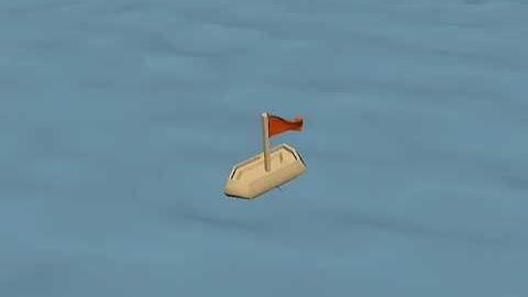 Maya Boat animation  FX