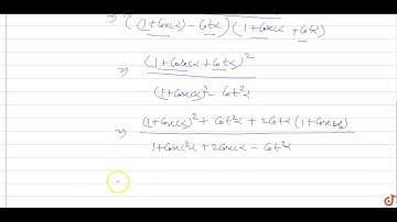 `(1+ cotalpha + cosecalpha)/(1-cotalpha + cosecalpha)`