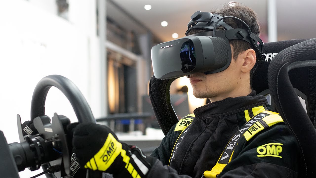 The best VR headset for sim racing | Varjo x Vesaro - YouTube