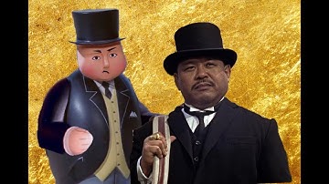 Goldfinger but Odd Job is played by The Fat Controller