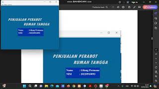Project Akhir Bahasa Pemrograman 2 : APLIKASI ADMIN PENJUALAN PERABOT RUMAH TANGGA
