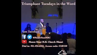Triumphant Tuesdays in the Word Tuesday April 21, 2020