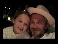 Horror! David Beckham kisses 10yrs old daughter harper on the lips. How can he do this?