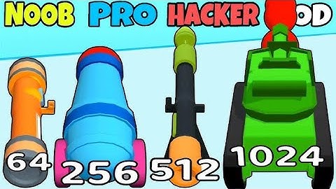 NOOB vs PRO vs HACKER - Merge Gun Run