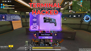HACKED TERMINAL AND GET YOU REWARDS  4K MAX SETTING #callofdutymobile #codm