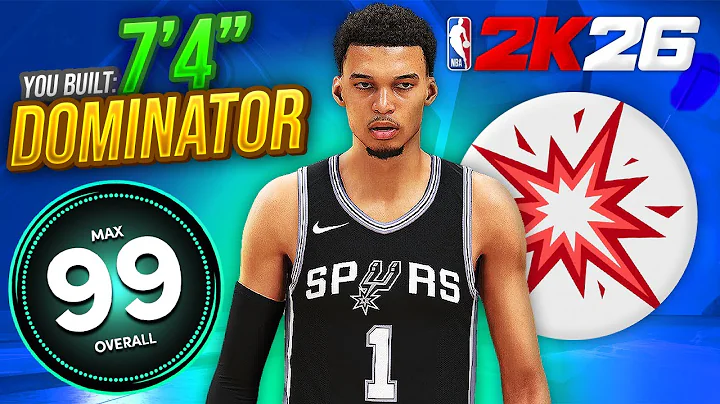 Best 7’4 Center Build on NBA 2K26 *LEGEND RISE UP + MAX WINGSPAN