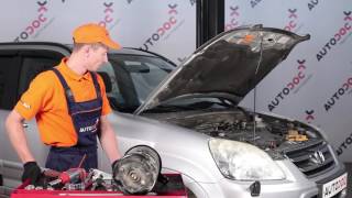 Kako zamenjati Amortizerji HONDA CR-V II (RD_) - priročnik