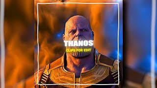 Thanos Infinity War | 4K Twixtor + CC| Free Clips
