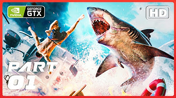 MANEATER Gameplay Walkthrough｜Part 1｜Jaws Returns ｜PC