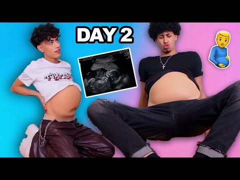 24 Hours Being PREGNANT *BOYS*