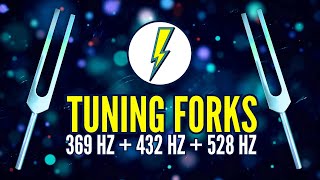 The Most Powerful Tuning Fork Frequencies You're Probably Not Using Together ⚡