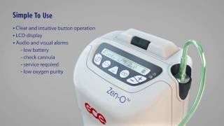 ZenO™ Portable Oxygen Concentrator (FAA compliant)