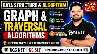 Data Structure & Algorithm | Graph & Traversal Algorithms | Computer Science & Application | UGC NET