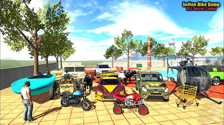 All Secret Codes INDIAN BIKE DRIVING 3D New Update 😱|All Cheat Codes INDIAN BIKE GAME CODE Gameplay