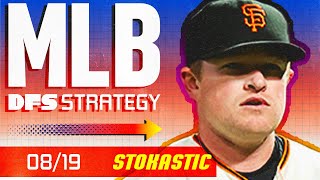 MLB DFS Strategy (Saturday 8\/19\/23) | DraftKings \& FanDuel Daily Fantasy Baseball Picks \& Lineups