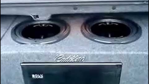 SPEAKER BOX (DIY HOW TO BUILD A SPEAKER BOX) 5 12" SUBS (156DB)