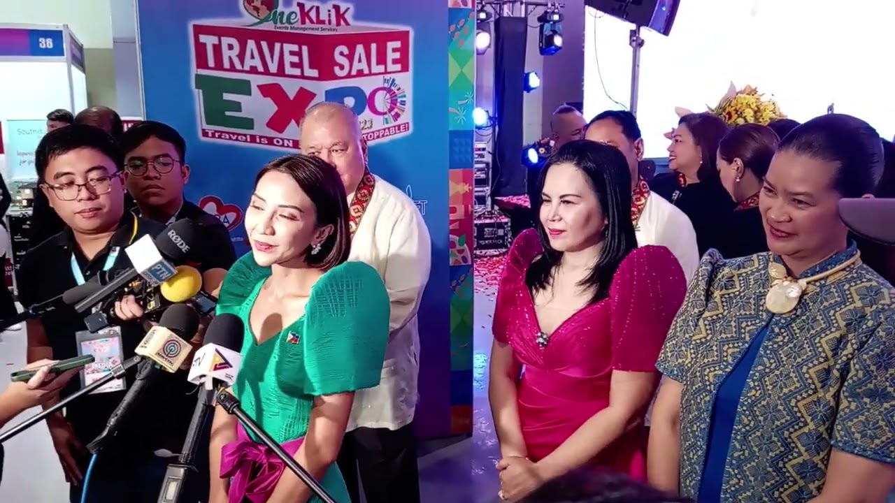 DOT Sec. Christina Garcia Frasco Interview at the Travel Sale Expo