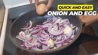 Egg, onion and potato. Quick and Easy #breakfast  #brunch #lunch #dinner #asmr by Fayee Social 89 views 2 weeks ago 8 minutes, 6 seconds