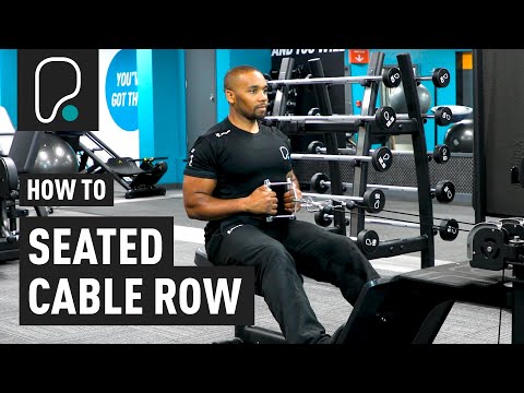 How To Do A Seated Cable Row