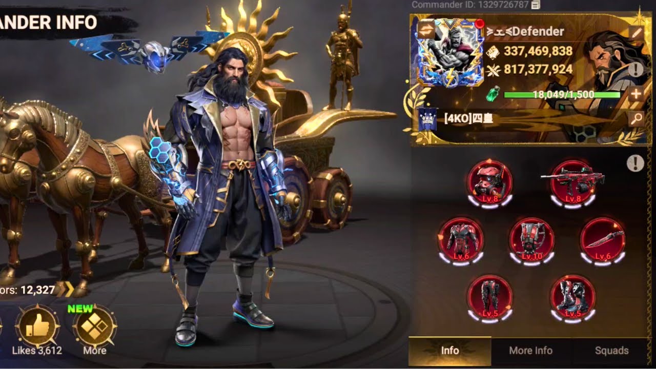 Whale Spend Range/Infantry Field/Rally/Garrison Player Review in Doomsday Last Survivors