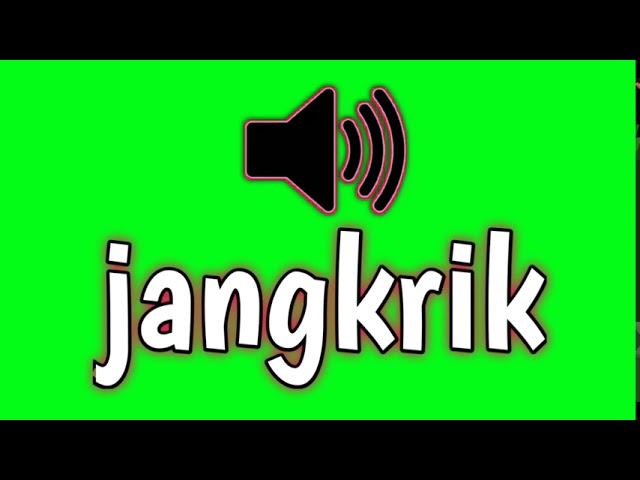 Sound effect jangkrik jernih class=