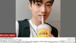 HARUTO WATANABE PROFILE ㅣYG ㅣYG TREASURE ㅣHANBIN LOOK A LIKE