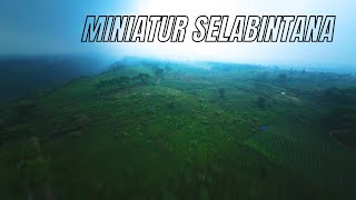 Miniatur Selabintana Wisata Alam Sukabumi Jawa Barat Osmo Action 4 Cinematic FPV Drone Shift Tilt