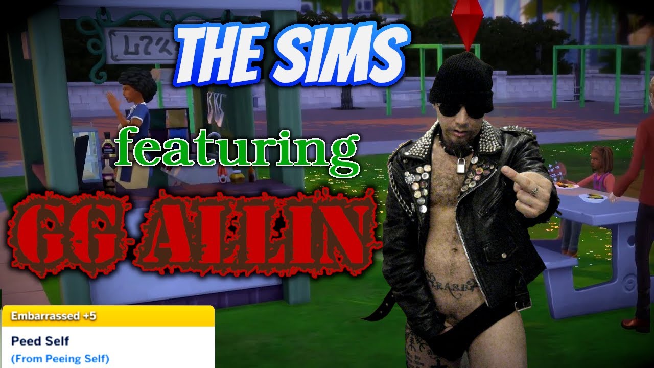 GG Allin - "Dead or Alive" - Music Video in The Sims 4