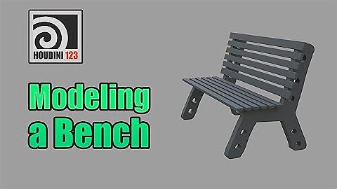 Modeling a bench (Trace SOP)