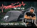 Motorbike camping with lone riders adv tent  the perfect biking tent