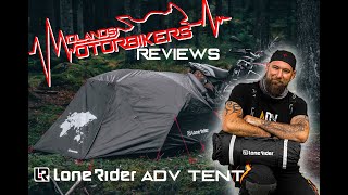 Motorbike Camping with Lone Rider's ADV Tent  “The perfect biking tent!”