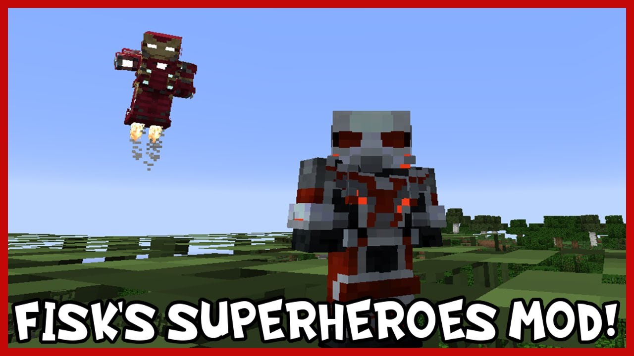 TG Heroes for Fisk Superheroes (Beastboy, M.O.D.O.K., Telepaths, Winged  Heroes and Morbin' Time in new update) Minecraft Mod