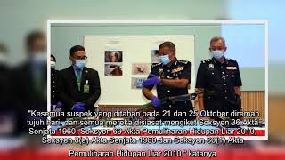 Pemburu haram diberkas