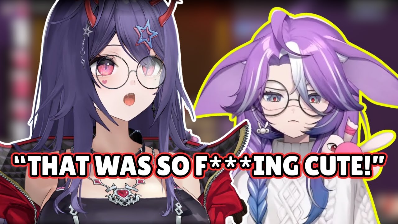 Numi can't believe Michi made this ADORABLE sound